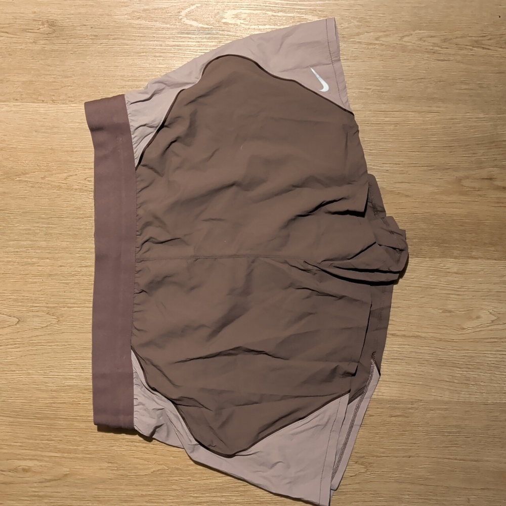 Nike Women's Swift Repel High-waisted Brief Lined Running Shorts sz LRG - Picture 15 of 16